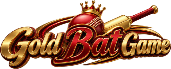 Gold Bat Game Logo